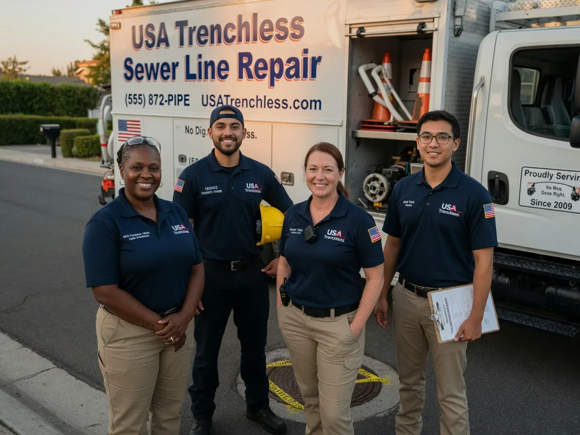 Sewer Line Repair company in North Wales, PA